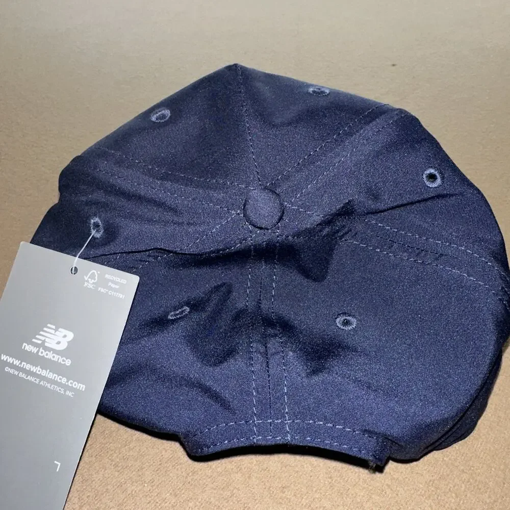 New Balance Men's Retro Logo Navy Rope Hat Snapback Baseball Dad Cap 990 NWT